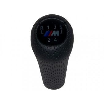 Vites Topuzu -BMW- -5 İleri- Man.Şanz; Siyah Noktalı Suni Deri Işıklı -///M-